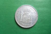 Лот: 17817239. Фото: 2. Испания 5 песет 1891 г. Альфонсо... Монеты