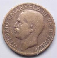 Лот: 149258. Фото: 2. Италия. 10 чентезимо 1923г. Монеты