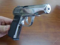 Лот: 3743629. Фото: 6. Хромированный ПМ + кожанная кабура...