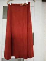 Лот: 25884271. Фото: 5. Юбка на запах терракотового цвета...