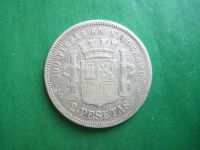 Лот: 21643247. Фото: 6. Испания 2 песеты 1870 г.,серебро...