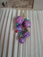 Лот: 274012. Фото: 2. Изделия из полимерной глины серьги... Ювелирные изделия, бижутерия, часы