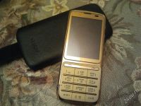Лот: 2430048. Фото: 2. Nokia c3-01 GOLD!. Смартфоны, связь, навигация