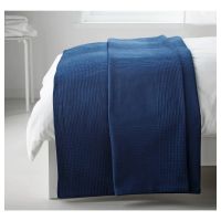 Лот: 12674067. Фото: 2. Покрывало, темно-синий - 230x250... Домашний текстиль