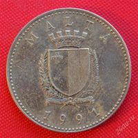 Лот: 1588600. Фото: 2. (№693-5/LF) 1 цент 1991 (Мальта... Монеты