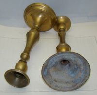 Лот: 18655656. Фото: 3. Подсвечники старинные пара (Z144... Коллекционирование, моделизм