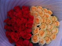 Лот: 2718346. Фото: 3. Букет 15 роз 70 см. Роза по 50... Сувениры, подарки