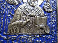 Лот: 18578137. Фото: 3. Икона Николай Чудотворец. Никола... Коллекционирование, моделизм