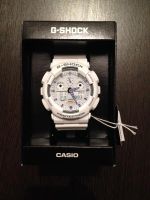 Лот: 3586160. Фото: 2. CASIO G-SHOCK GA-100A-7ADR White. Часы, аксессуары