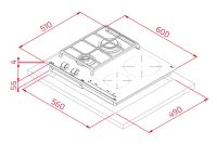 Лот: 23915524. Фото: 6. Комбинированная варочная панель...