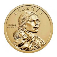 Лот: 20130754. Фото: 2. США 1 доллар 2023 Мария Толчиф... Монеты
