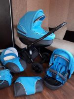 Лот: 14556128. Фото: 2. Коляска 3 в 1 verdi faster голубой... Детский транспорт