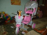 Лот: 2731834. Фото: 3. Велосипед 3-х колесный для девочки