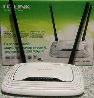 Лот: 13623978. Фото: 3. Wifi роутер TP-LINK TL-WR841N... Компьютеры, оргтехника, канцтовары