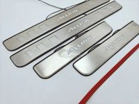 Лот: 25393345. Фото: 6. Светодиодные накладки на пороги...