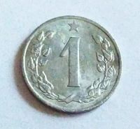 Лот: 25359407. Фото: 2. Чехословакия 1 геллер 1962 первый... Монеты