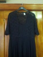 Лот: 6165774. Фото: 2. Платье х/б с кружевом 50-52. Женская одежда