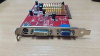 Лот: 25264854. Фото: 2. AGP видеокарта GeForce 6200 256mb... Комплектующие