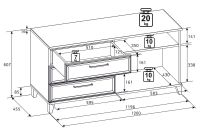 Лот: 24684974. Фото: 4. Тумба Hoff Aurelio. Красноярск