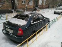 Лот: 8559737. Фото: 6. Hyundai accent, 2008 год. Синяя...