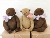 Лот: 20664520. Фото: 2. Мишки в стиле тедди. Ручная работа