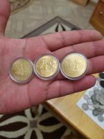 Лот: 17193127. Фото: 4. СОЧИ 3 монеты, позолота!. Красноярск