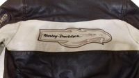 Лот: 10269472. Фото: 3. Кожаная куртка Harley Davidson. Дети растут