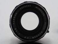 Лот: 2730962. Фото: 2. Minolta MC Auto Rokkor-PF 55mm... Фото, видеокамеры, оптика