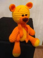 Лот: 11338546. Фото: 4. Маленький милый медвежонок амигуруми
