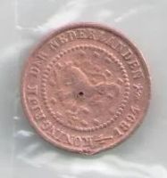 Лот: 9883919. Фото: 2. Голландия Нидерланды 1/2 цента... Монеты