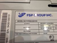 Лот: 13156772. Фото: 3. Блок питания FSP FSP600-60HCN... Компьютеры, оргтехника, канцтовары