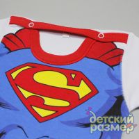 Лот: 10125496. Фото: 2. боди для мальчика "супермен... Одежда и аксессуары