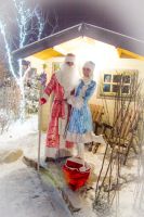 Лот: 6643804. Фото: 2. дед мороз и снегурочка на дом