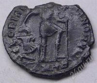 Лот: 1234371. Фото: 2. Древний Рим. Денарий. 4-й век... Монеты