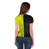 Лот: 10653581. Фото: 4. Женская футболка 3D "BVB - Футбольный... Красноярск