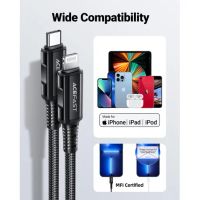 Лот: 21437862. Фото: 8. Кабель ACEFAST C4-01 USB-C to...
