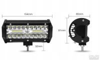 Лот: 16439593. Фото: 3. LED Light Bar светодиодная противотуманная... Авто, мото, водный транспорт
