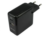 Лот: 17653809. Фото: 2. Зарядное сетевое (USB-A + USB-C... Аксессуары