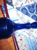 Лот: 15552773. Фото: 4. Графинчик кобальтового стекла. Красноярск