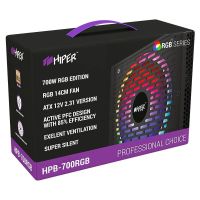 Лот: 18082571. Фото: 2. НОВЫЙ БП 600W HIPER HPB-600RGB... Комплектующие