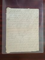 Лот: 20025295. Фото: 2. Письмо немецкого солдата. Заламинированное... Открытки, билеты и др.