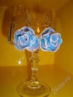 Лот: 274026. Фото: 2. Изделия из полимерной глины серьги... Ювелирные изделия, бижутерия, часы