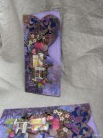 Лот: 16300273. Фото: 5. Открытка ручной работы "Бокалы...