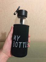 Лот: 15264333. Фото: 2. Бутылка My Bottle стекло + чехол. Спортивные товары