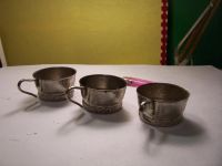 Лот: 10482830. Фото: 2. три подстаканника мнц ссср. Антиквариат