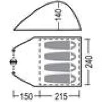Лот: 5358751. Фото: 2. Палатка "Керри 4" Зеленый. Туризм