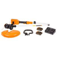 Лот: 24296571. Фото: 3. Триммер WORX WG183E 40V (33см... Строительство и ремонт