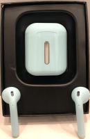 Лот: 16018208. Фото: 4. Bluetooth наушники TWS Q8L Голубые. Красноярск