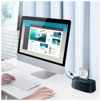 Лот: 21574289. Фото: 7. Док станция UGREEN Dual-Bay Hard...