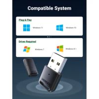 Лот: 21438013. Фото: 6. Передатчик UGREEN Bluetooth 5...